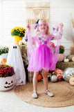 Tied with a Boo L/S Tutu Dress - Aaria Tees Aaria Tees