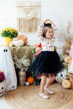 Pretty in Pumpkin L/S Tutu Dress - Aaria Tees Aaria Tees