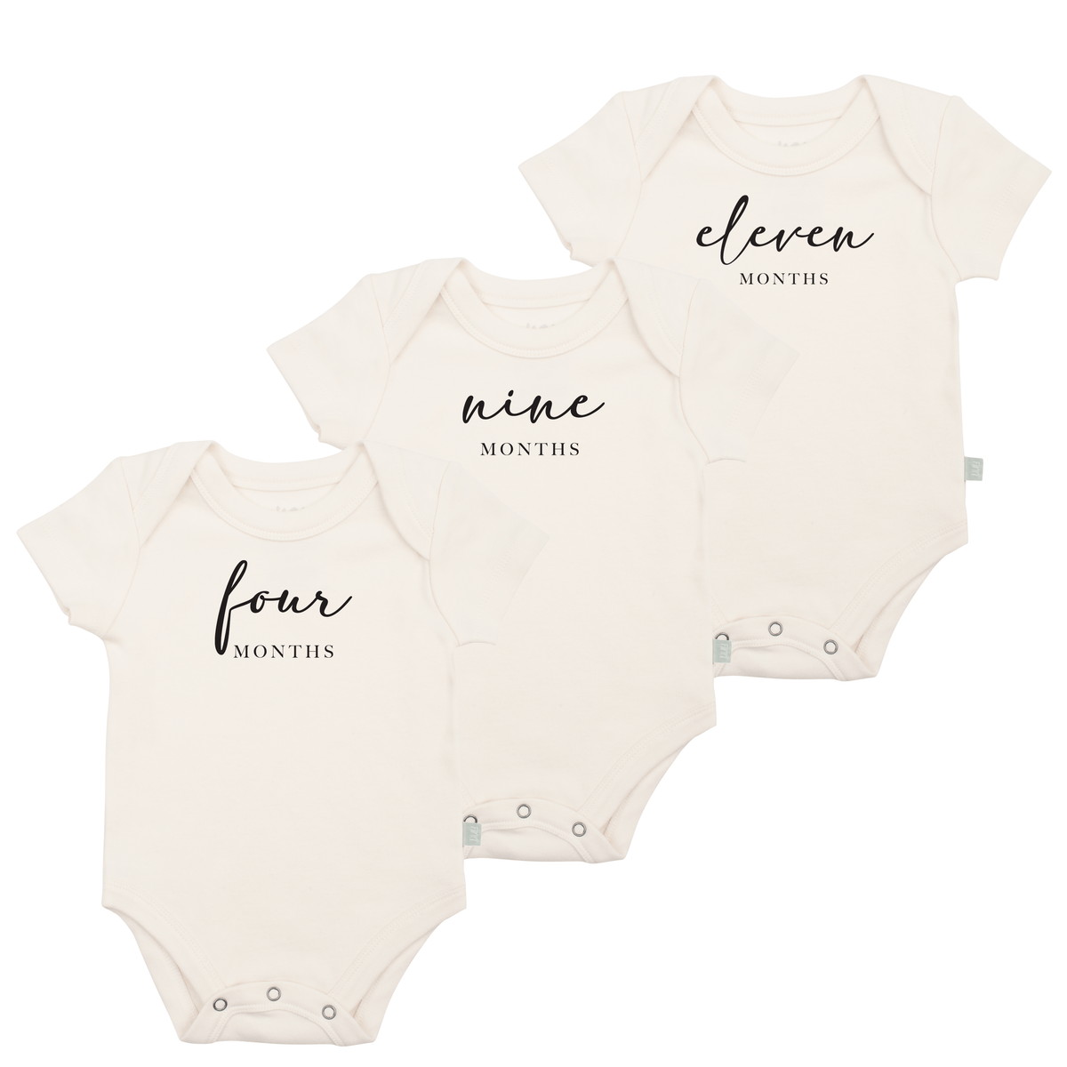 monthly milestone gift set | black - Aaria Tees