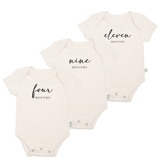 monthly milestone gift set | black - Aaria Tees Aaria Tees