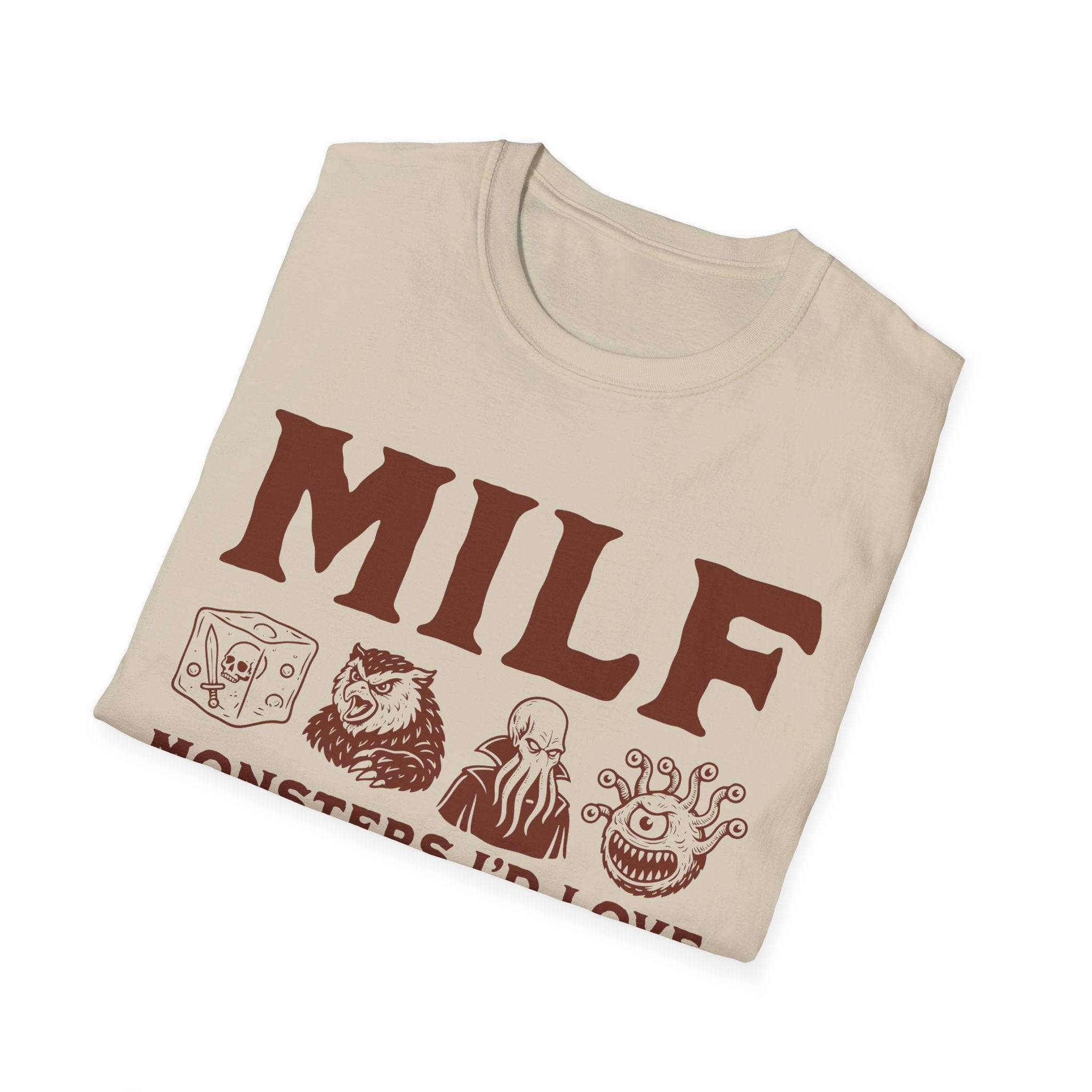 MILF – Monsters I’d Love to Fight Funny D&D T-Shirt - Aaria Tees Aaria Tees
