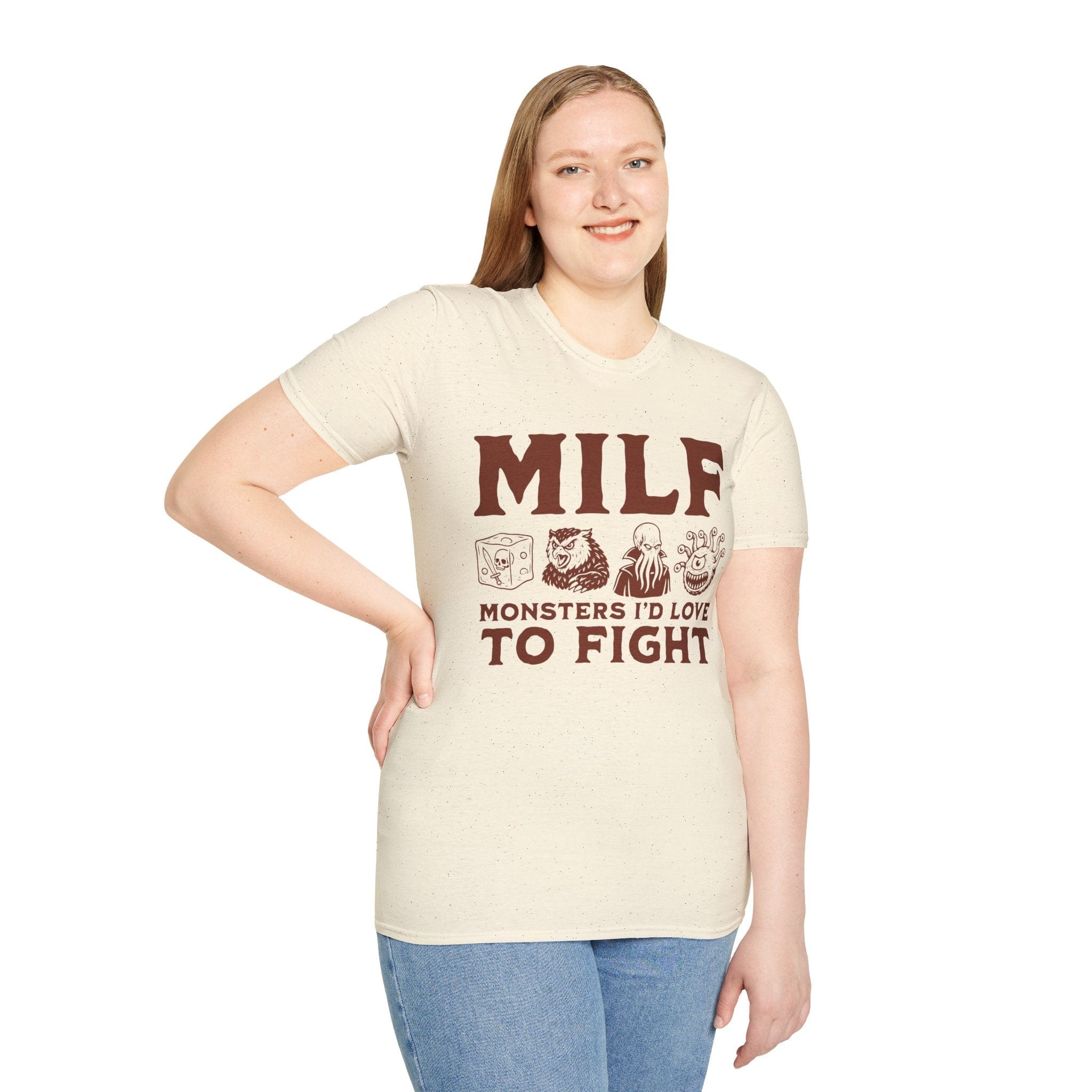 MILF – Monsters I’d Love to Fight Funny D&D T-Shirt - Aaria Tees Aaria Tees