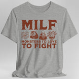MILF – Monsters I’d Love to Fight Funny D&D T-Shirt - Aaria Tees Aaria Tees