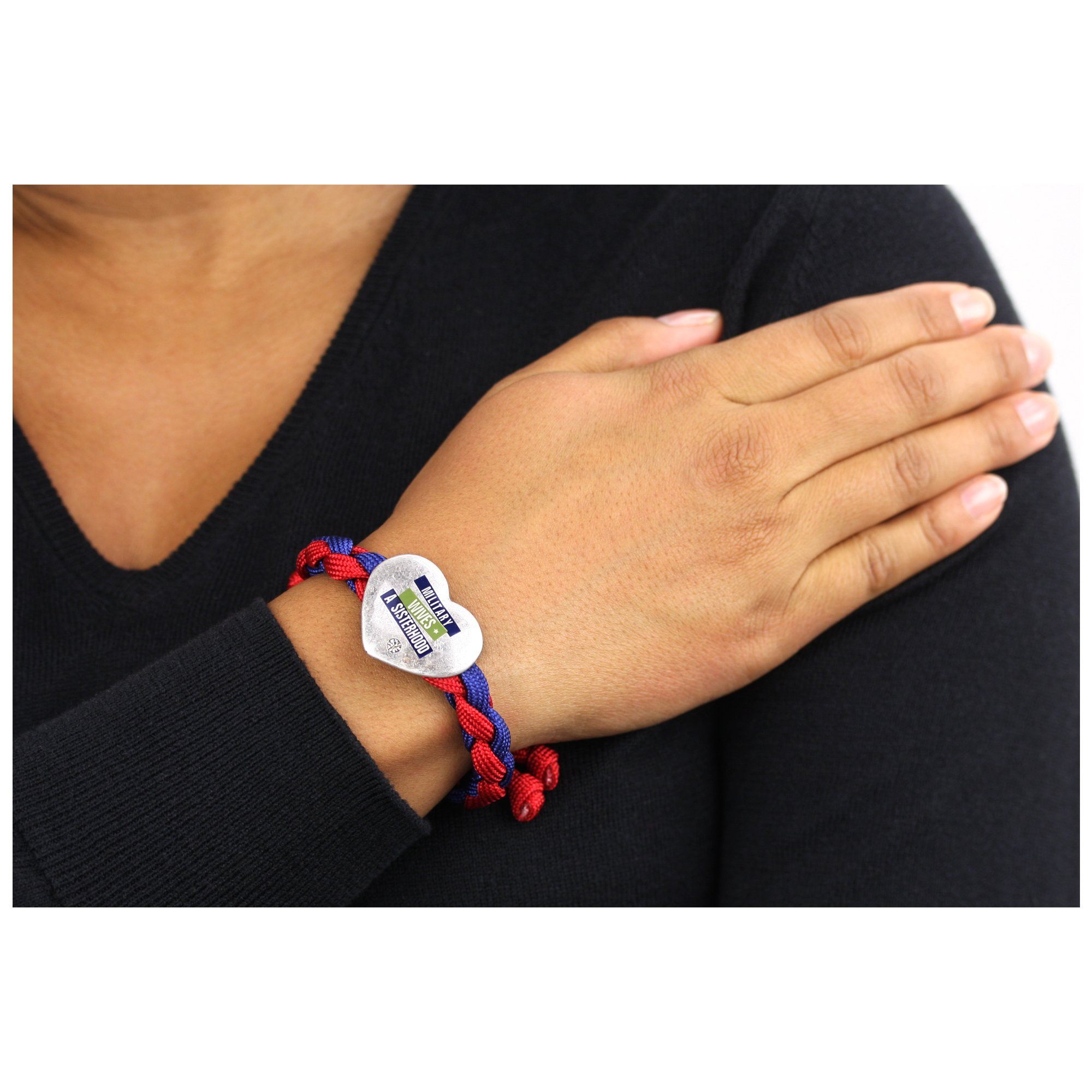 Military Wives Paracord Bracelet - Aaria Tees Aaria Tees