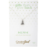 Mindful Living Sterling Necklace - Aaria Tees Aaria Tees