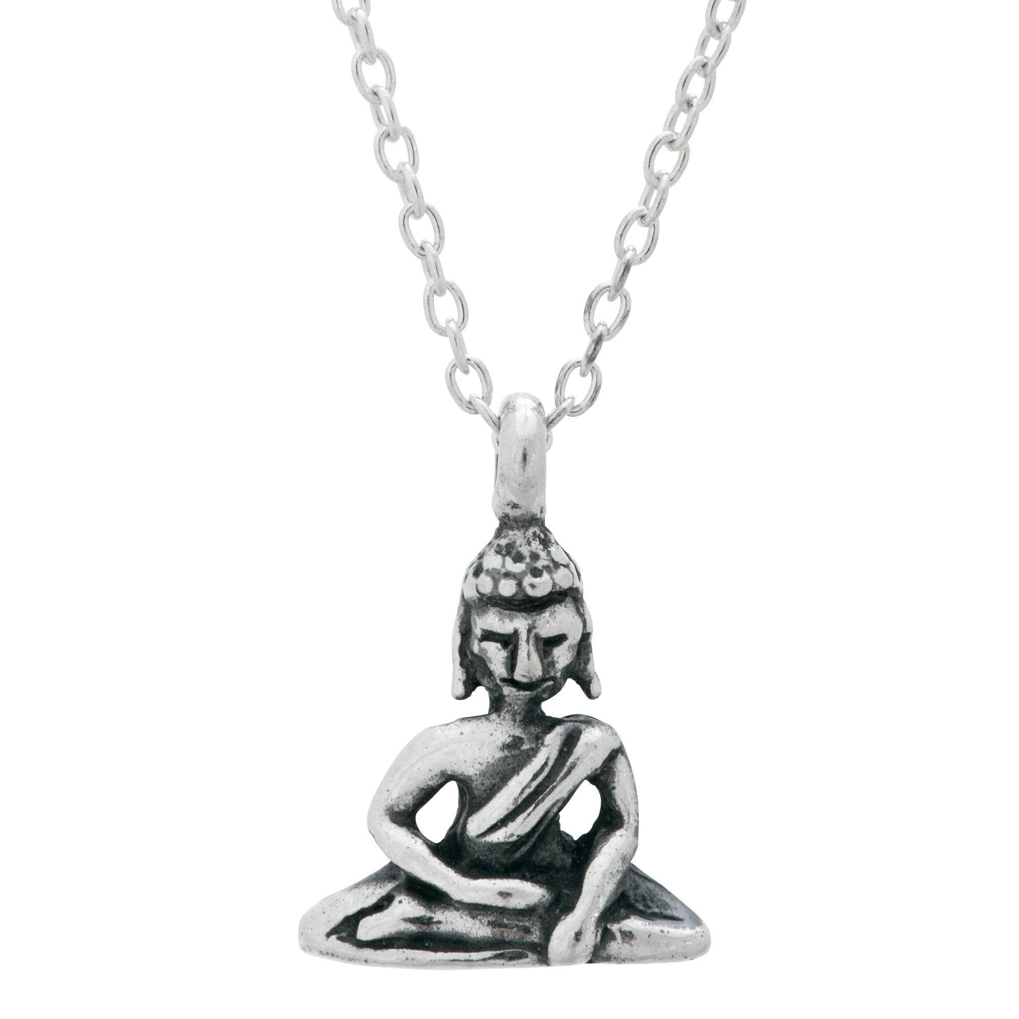 Mindful Living Sterling Necklace - Aaria Tees Aaria Tees