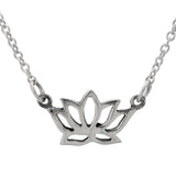 Mindful Living Sterling Necklace - Aaria Tees Aaria Tees