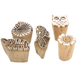 Mini Block Print Stamps Set - Aaria Tees Aaria Tees