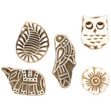 Mini Block Print Stamps Set - Aaria Tees Aaria Tees