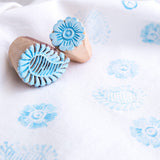 Mini Block Print Stamps Set - Aaria Tees Aaria Tees