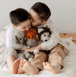 Organic Wool Knit Hand Puppet  | Gerald the Giraffe - Aaria Tees Aaria Tees