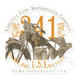 Sticker - A Motorcycle named Ada sticker - Aaria Tees Aaria Tees