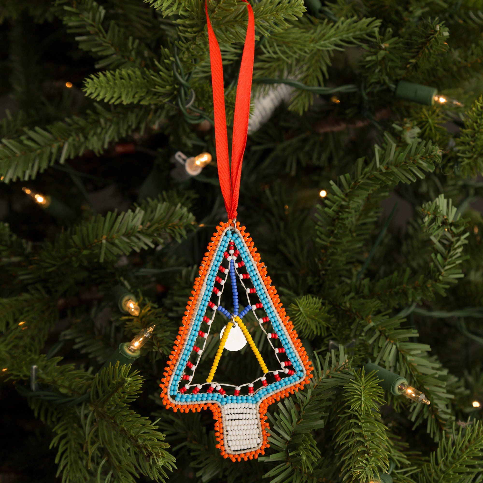 Modern Kenyan Tree Ornament - Aaria Tees Aaria Tees