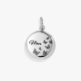 Mom Butterfly Disc Charm - Aaria Tees Aaria Tees