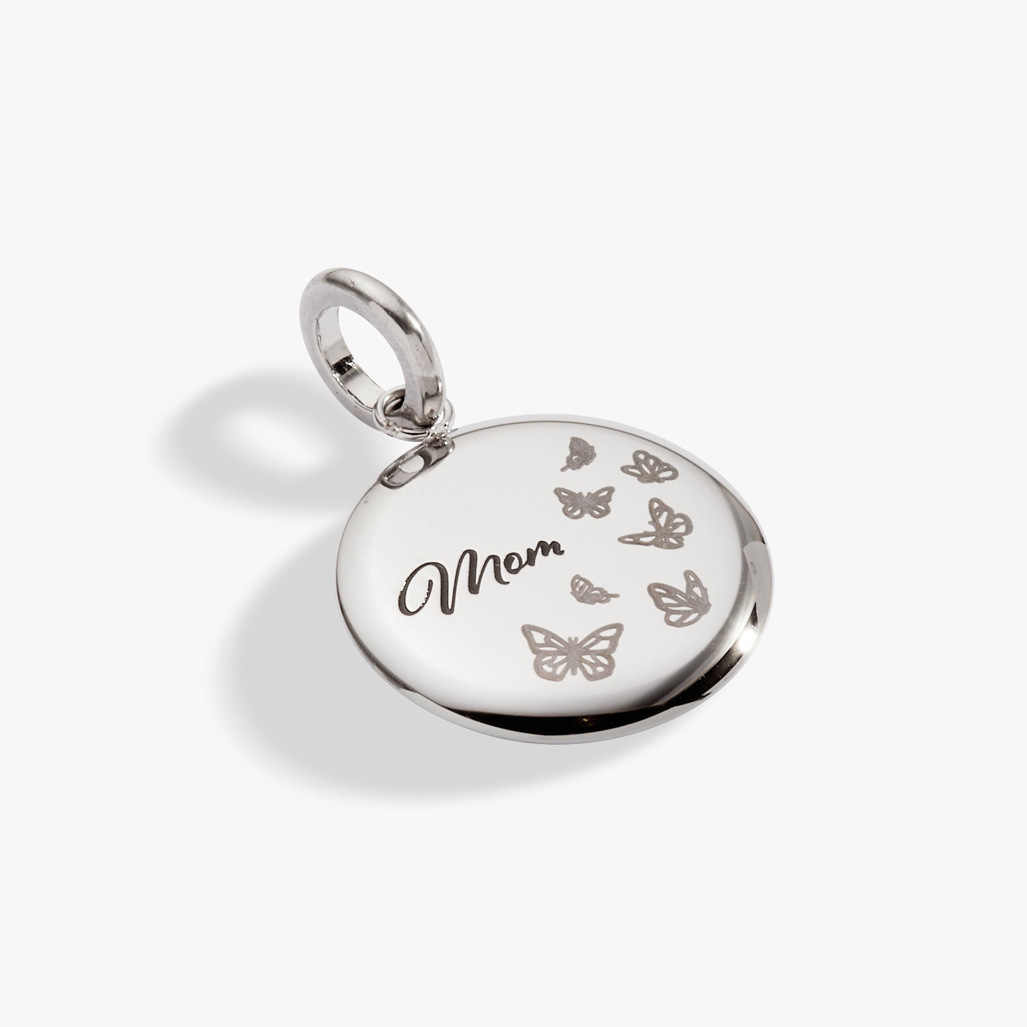 Mom Butterfly Disc Charm - Aaria Tees Aaria Tees