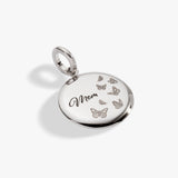 Mom Butterfly Disc Charm - Aaria Tees Aaria Tees