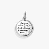 Mom Butterfly Disc Charm - Aaria Tees Aaria Tees