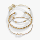 Mom Script Bracelet, Set of 3 - Aaria Tees Aaria Tees