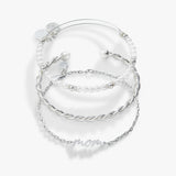 Mom Script Bracelet, Set of 3 - Aaria Tees Aaria Tees