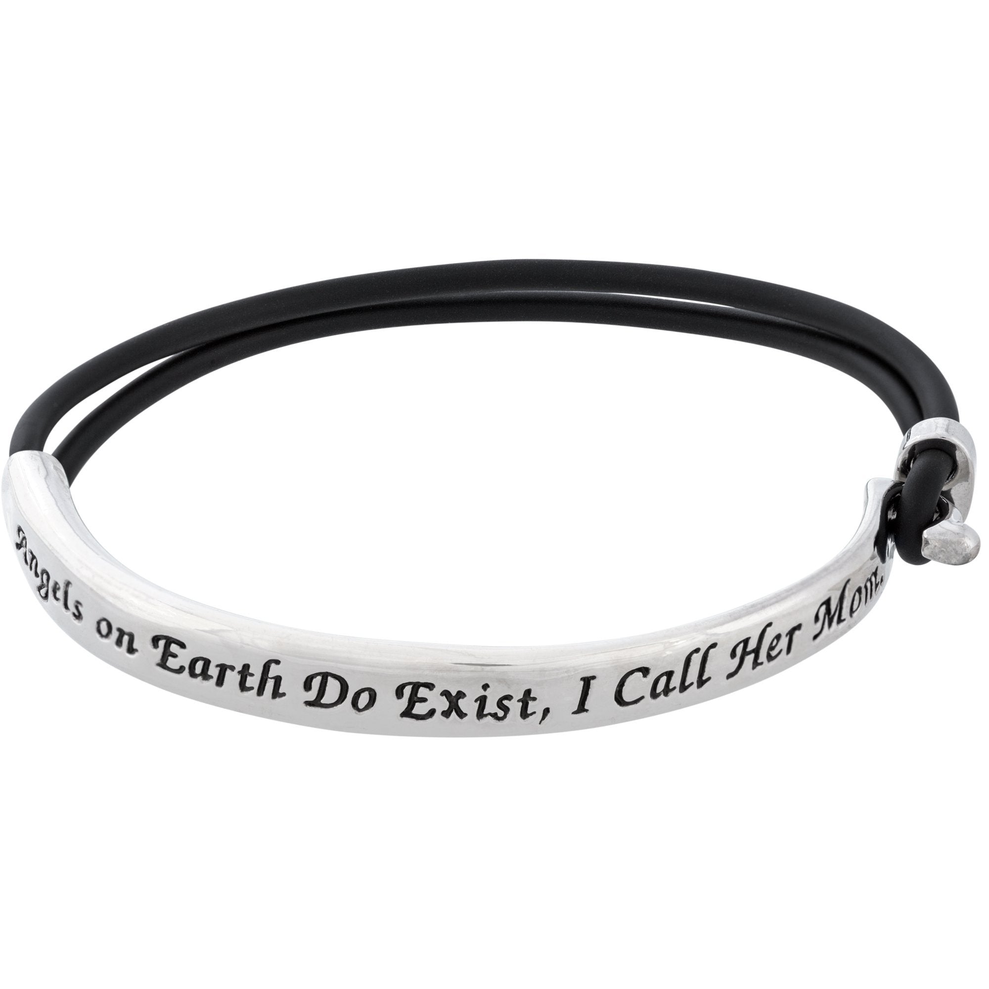Moms are Angels on Earth Bracelet - Aaria Tees Aaria Tees