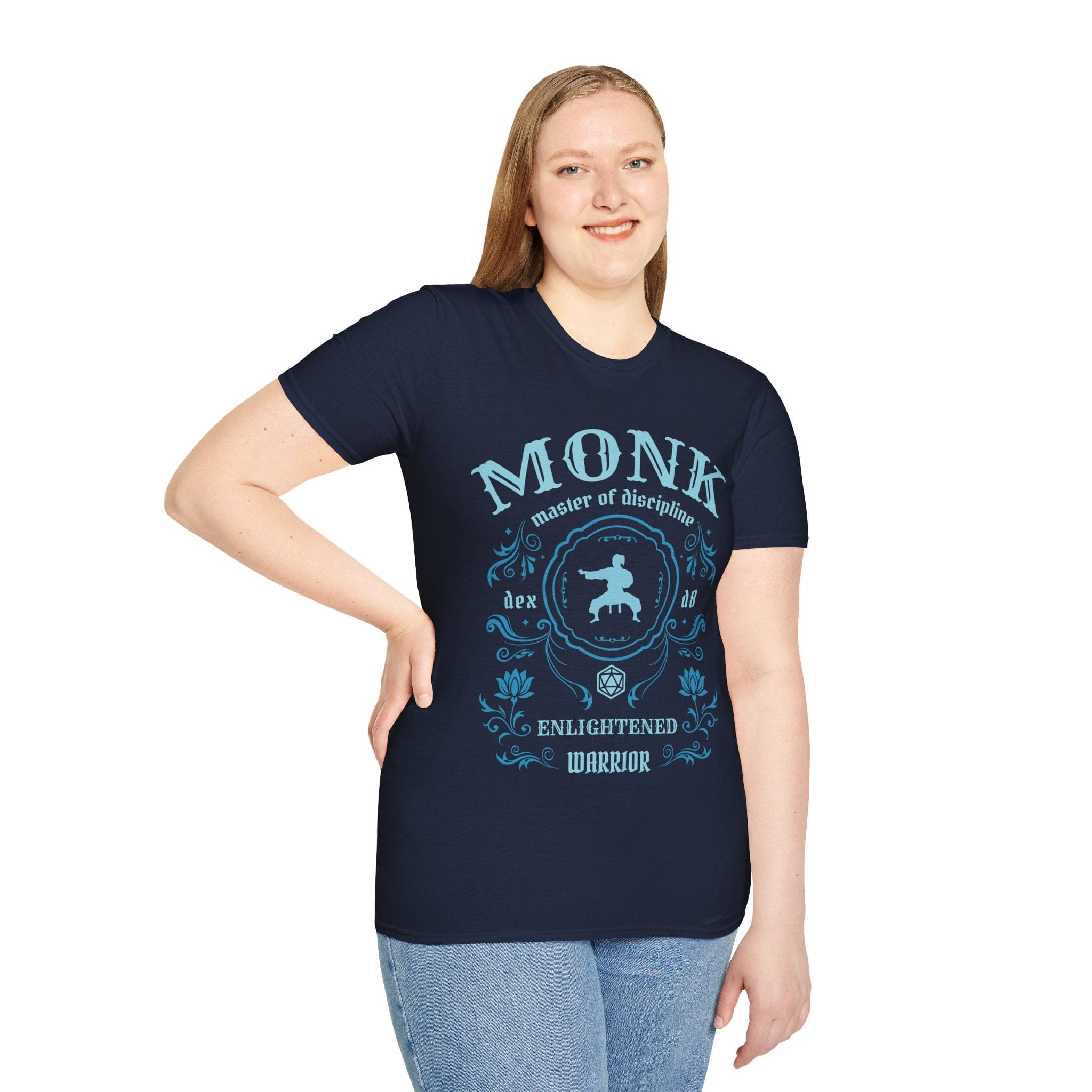 Monk Class Vintage Label T-Shirt - Aaria Tees Aaria Tees