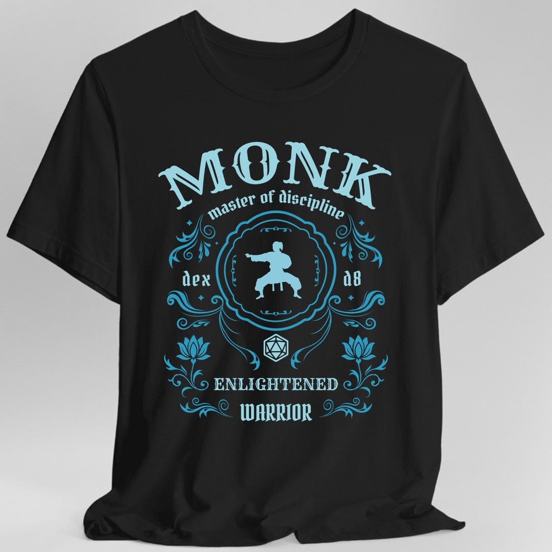 Monk Class Vintage Label T-Shirt - Aaria Tees Aaria Tees