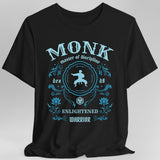 Monk Class Vintage Label T-Shirt - Aaria Tees Aaria Tees