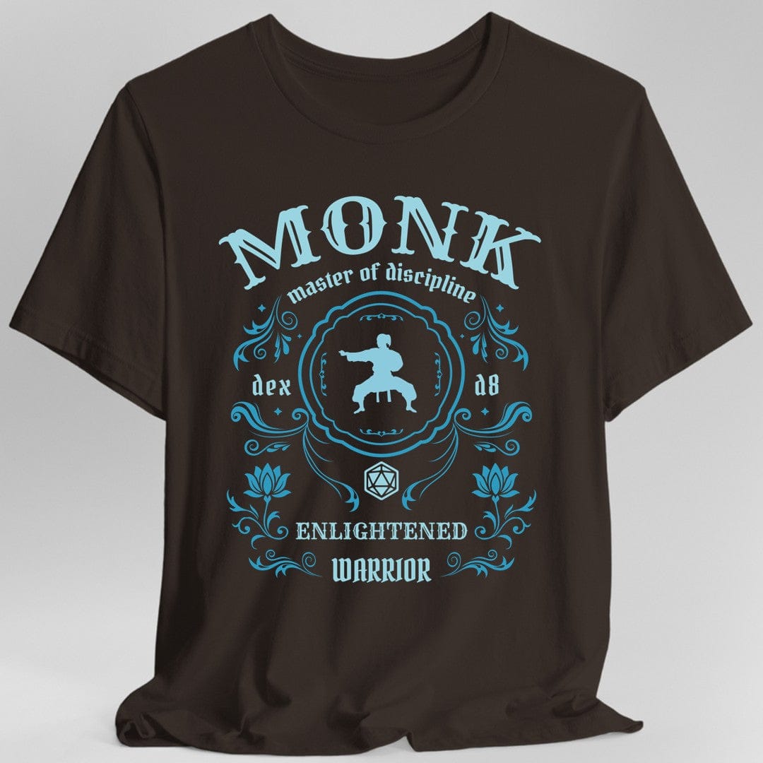 Monk Class Vintage Label T-Shirt - Aaria Tees Aaria Tees