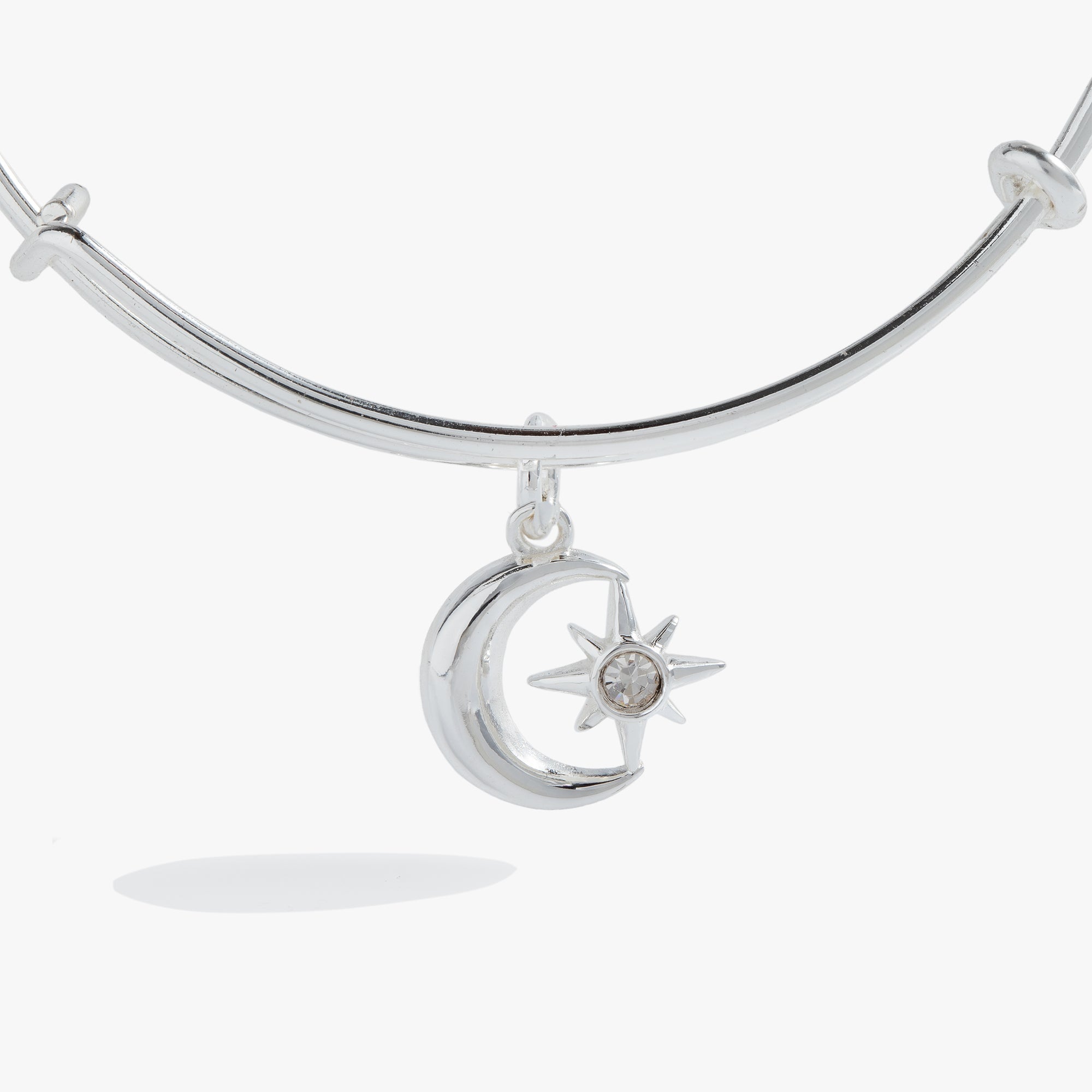 Star and Moon Charm Bangle - Aaria Tees Aaria Tees