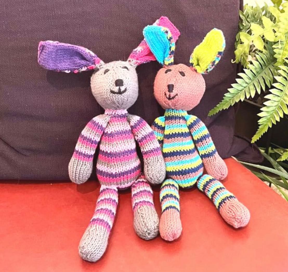 Knit Buddy  | Pippen the Rabbit - Aaria Tees Aaria Tees
