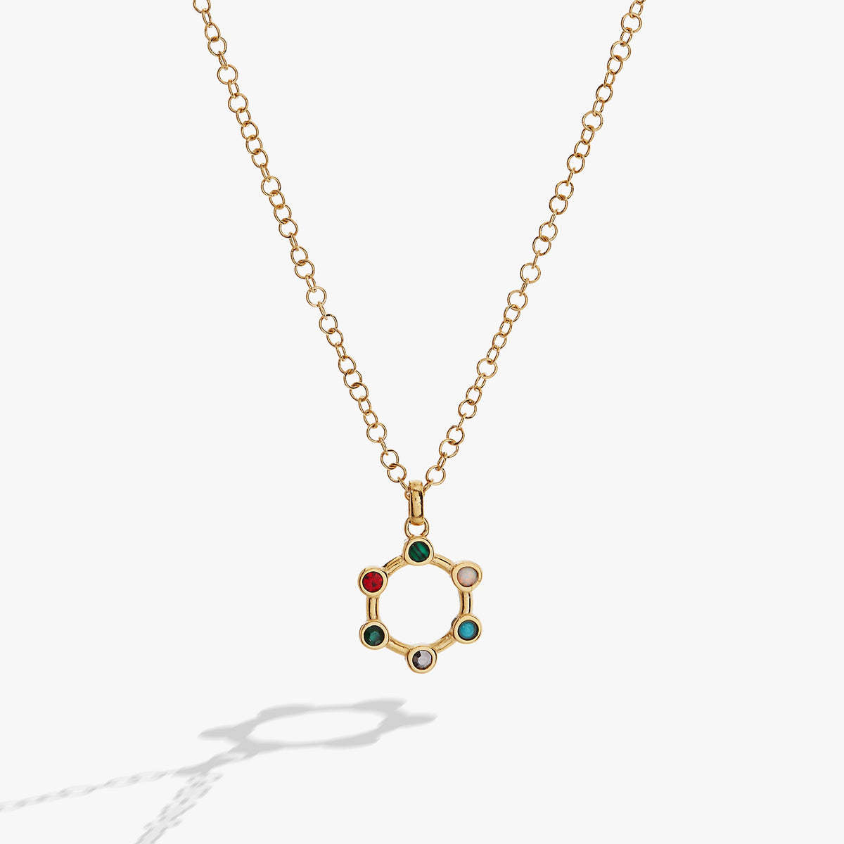 Mother Hidden Message Acrostic Necklace - Aaria Tees