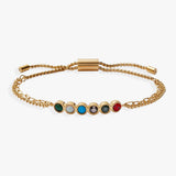 Mother Hidden Message Acrostic Bolo Bracelet - Aaria Tees Aaria Tees