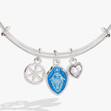 Faith and Family Mother Mary Charm Bangle - Aaria Tees Aaria Tees