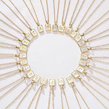 Mother of Pearl Initial Cards Aaria Tees