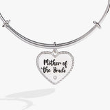 Mother of the Bride Heart Bangle - Aaria Tees Aaria Tees