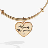 Mother of the Groom Heart Bangle - Aaria Tees Aaria Tees