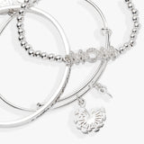 Mom Dandelion Bangle Set of 3 - Aaria Tees Aaria Tees