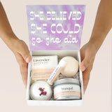 Motivational Compass Necklace Spa Gift Box Set - Aaria Tees Aaria Tees