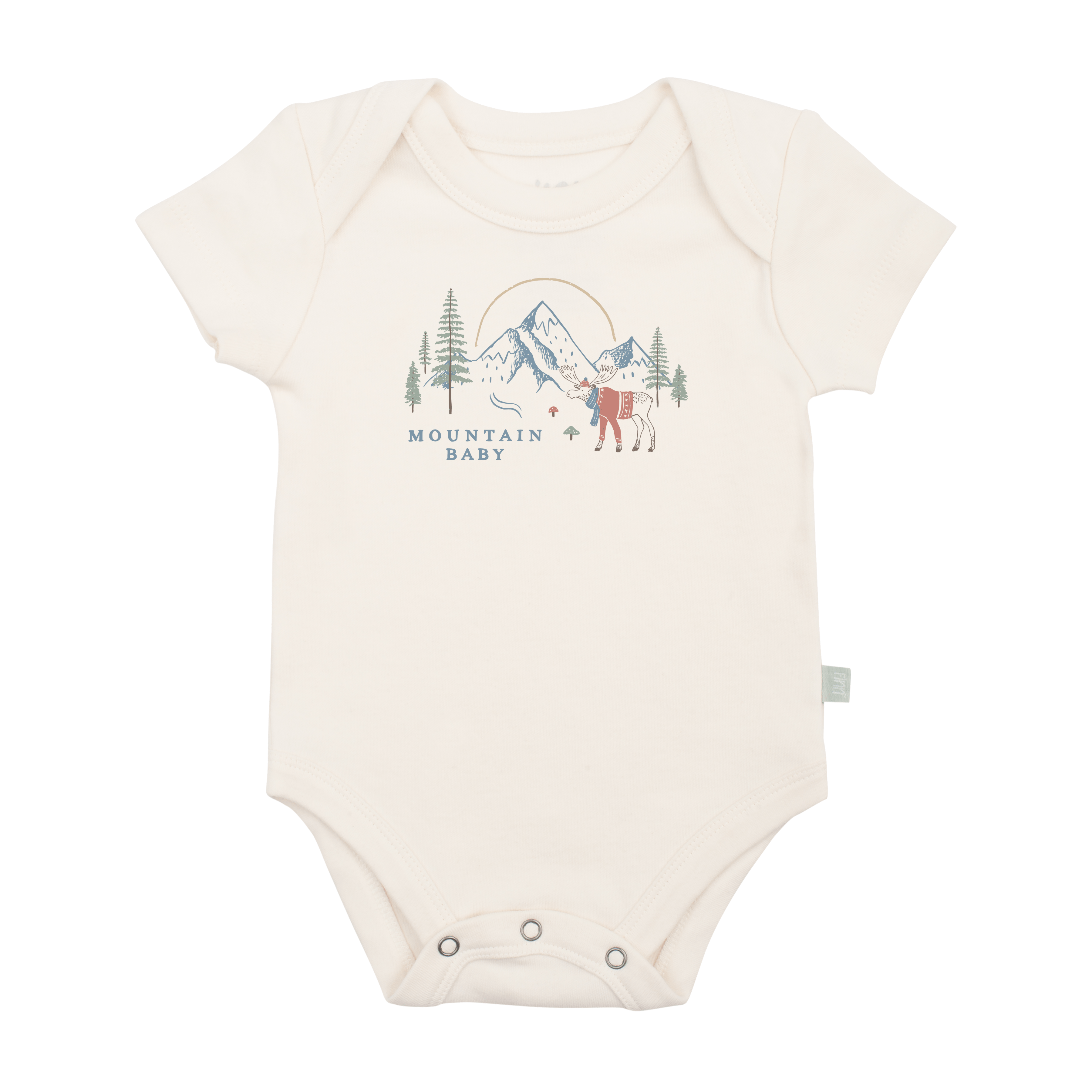graphic bodysuit | mountain baby - Aaria Tees Aaria Tees