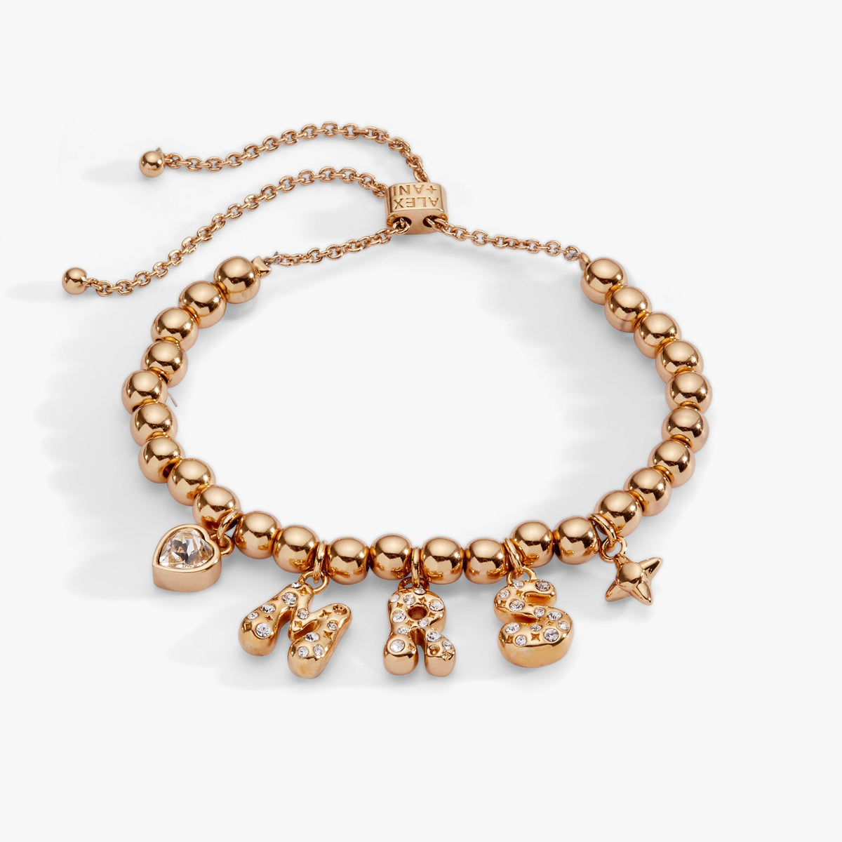 'Mrs" Beaded Bubble Bolo Bracelet - Aaria Tees