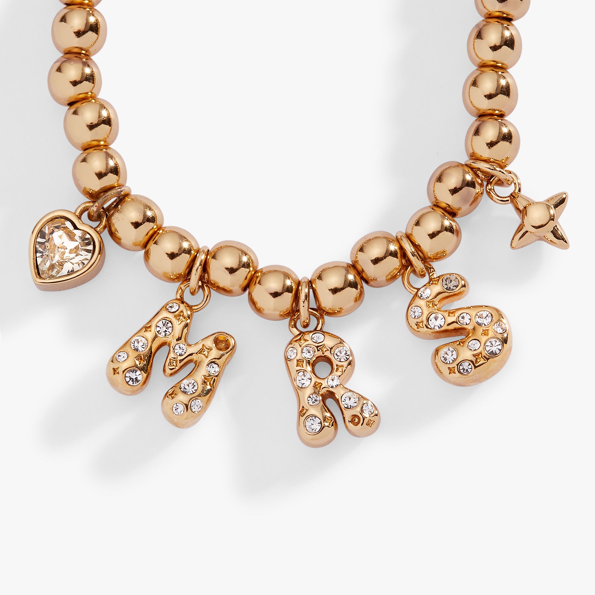 'Mrs" Beaded Bubble Bolo Bracelet - Aaria Tees Aaria Tees