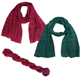 Mumbai Crinkle Scarf - Aaria Tees Aaria Tees