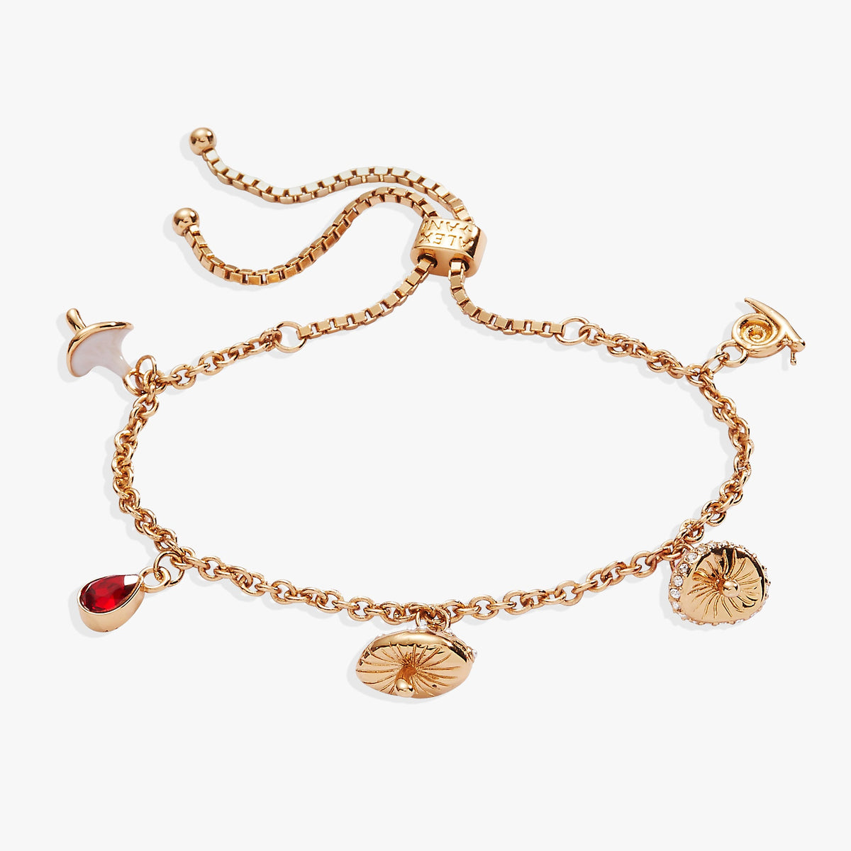 Mushroom Bolo Charm Bracelet - Aaria Tees