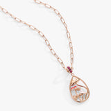 Mushroom Pendant Necklace - Aaria Tees Aaria Tees