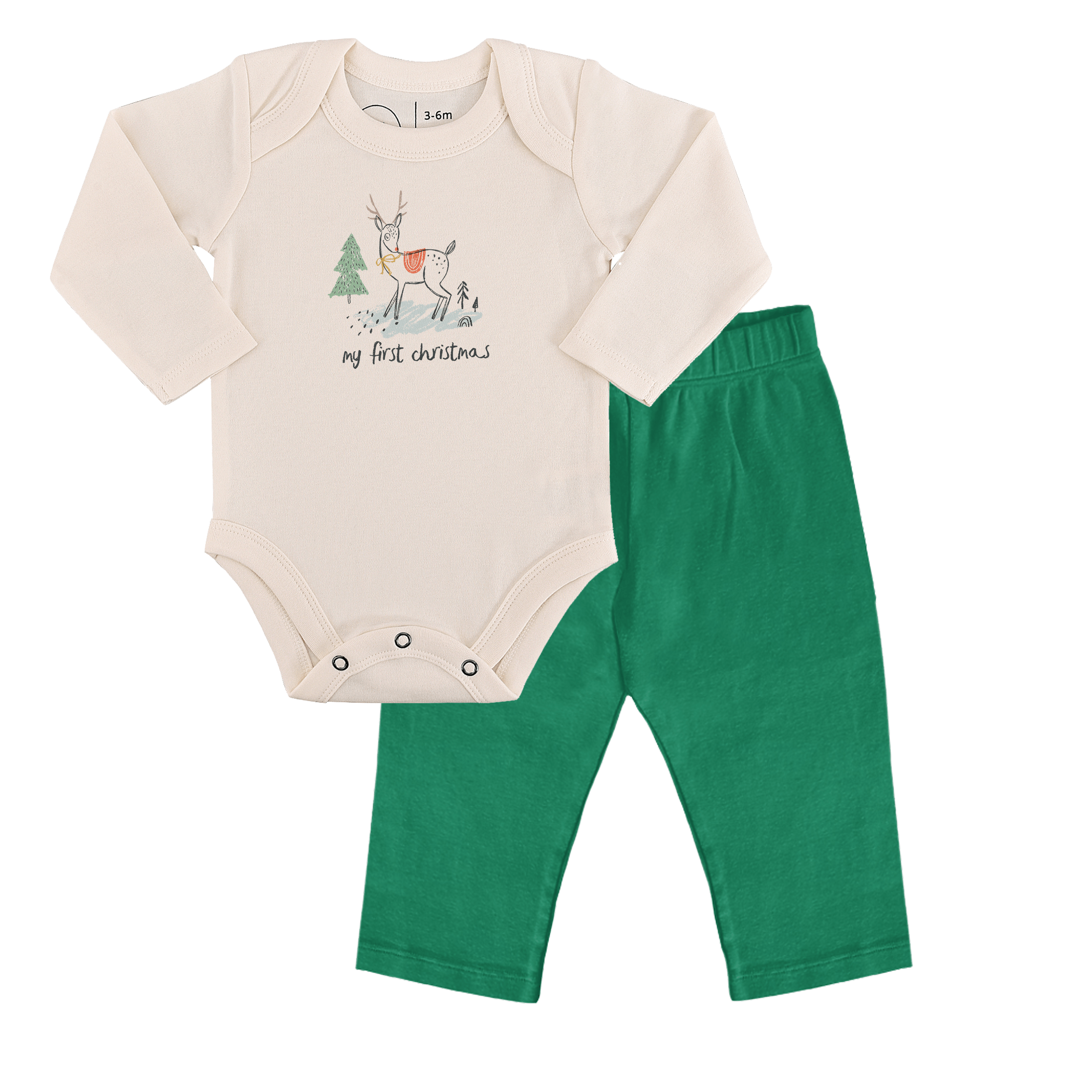 gift set | my first christmas deer 2pc - Aaria Tees Aaria Tees