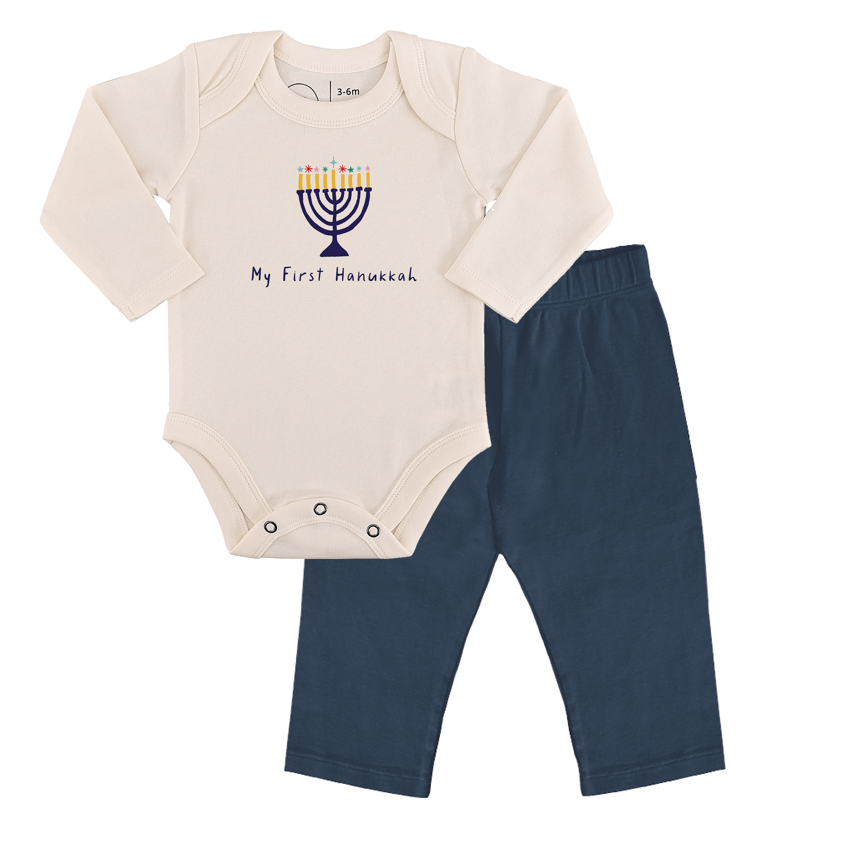 gift set | my first hanukkah 2pc - Aaria Tees Aaria Tees