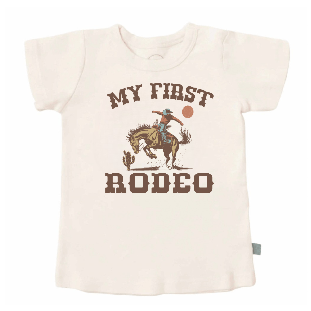 graphic tee | my first rodeo - Aaria Tees Aaria Tees