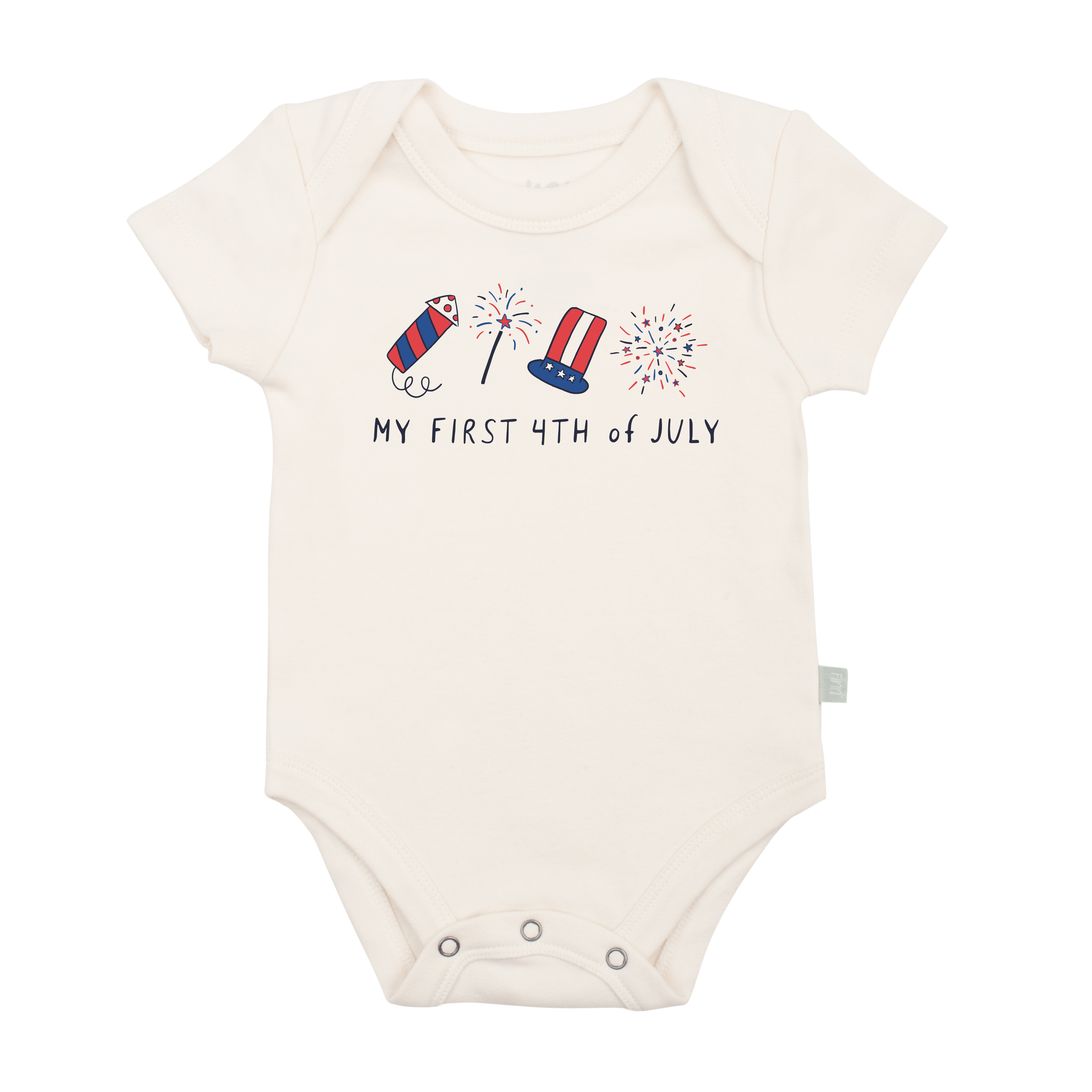graphic bodysuit | my first 4th of july rocket - Aaria Tees Aaria Tees