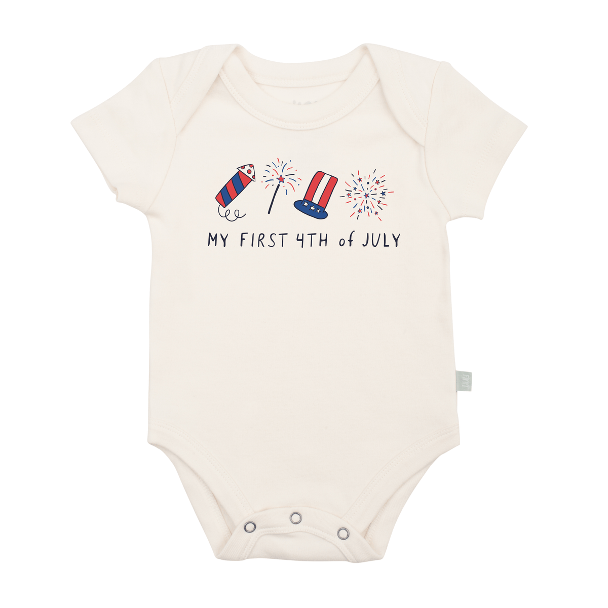 graphic bodysuit | my first 4th of july rocket - Aaria Tees