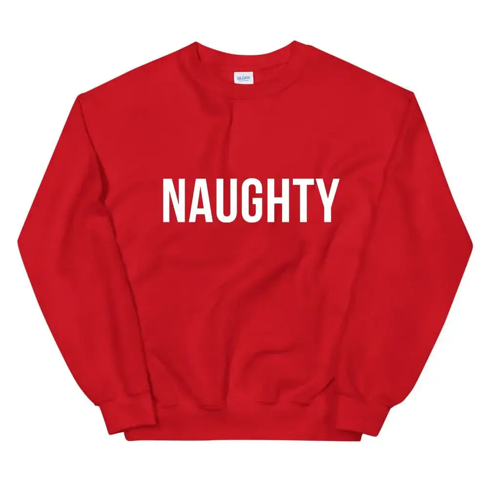 Naughty Sweatshirt - Aaria Tees Aaria Tees